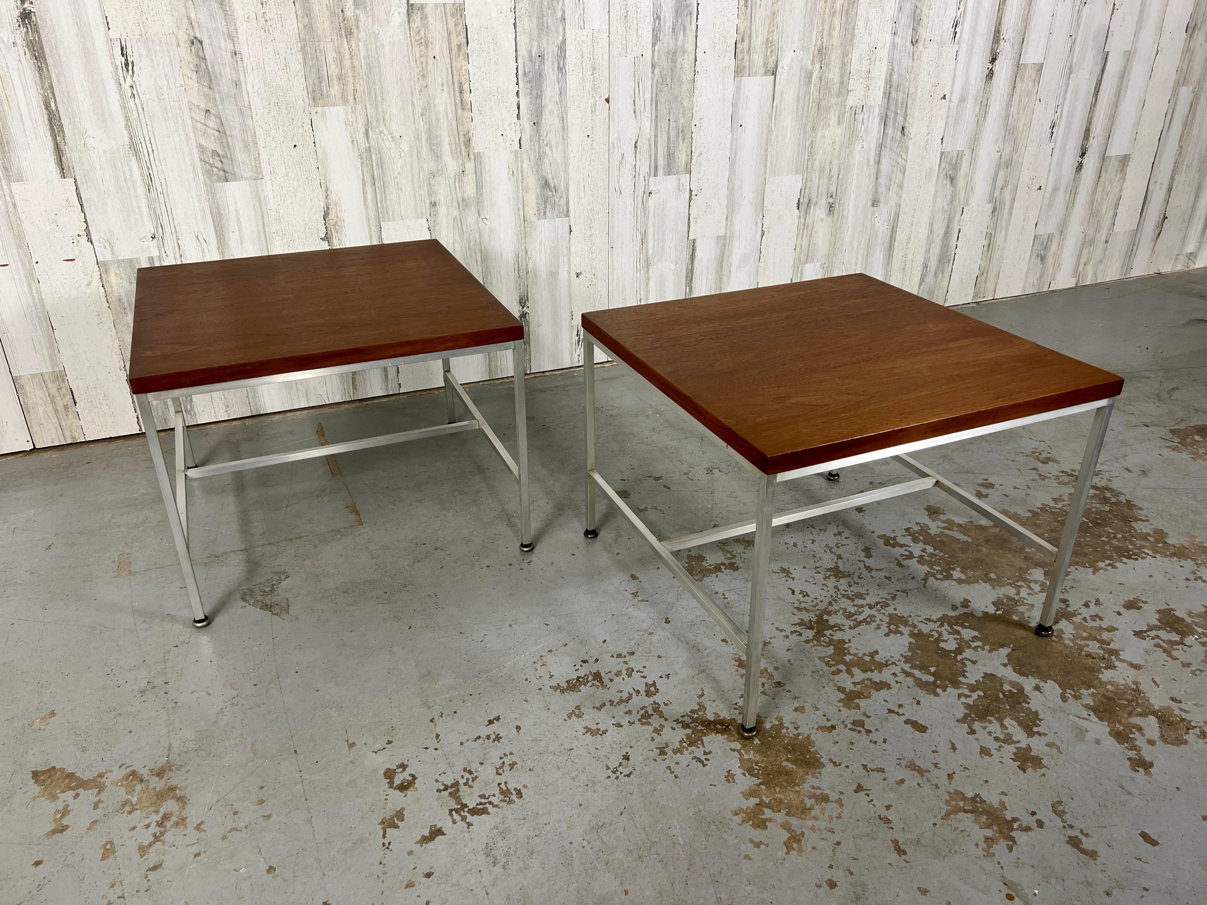 Pair of Paul McCobb End Tables For Sale 7
