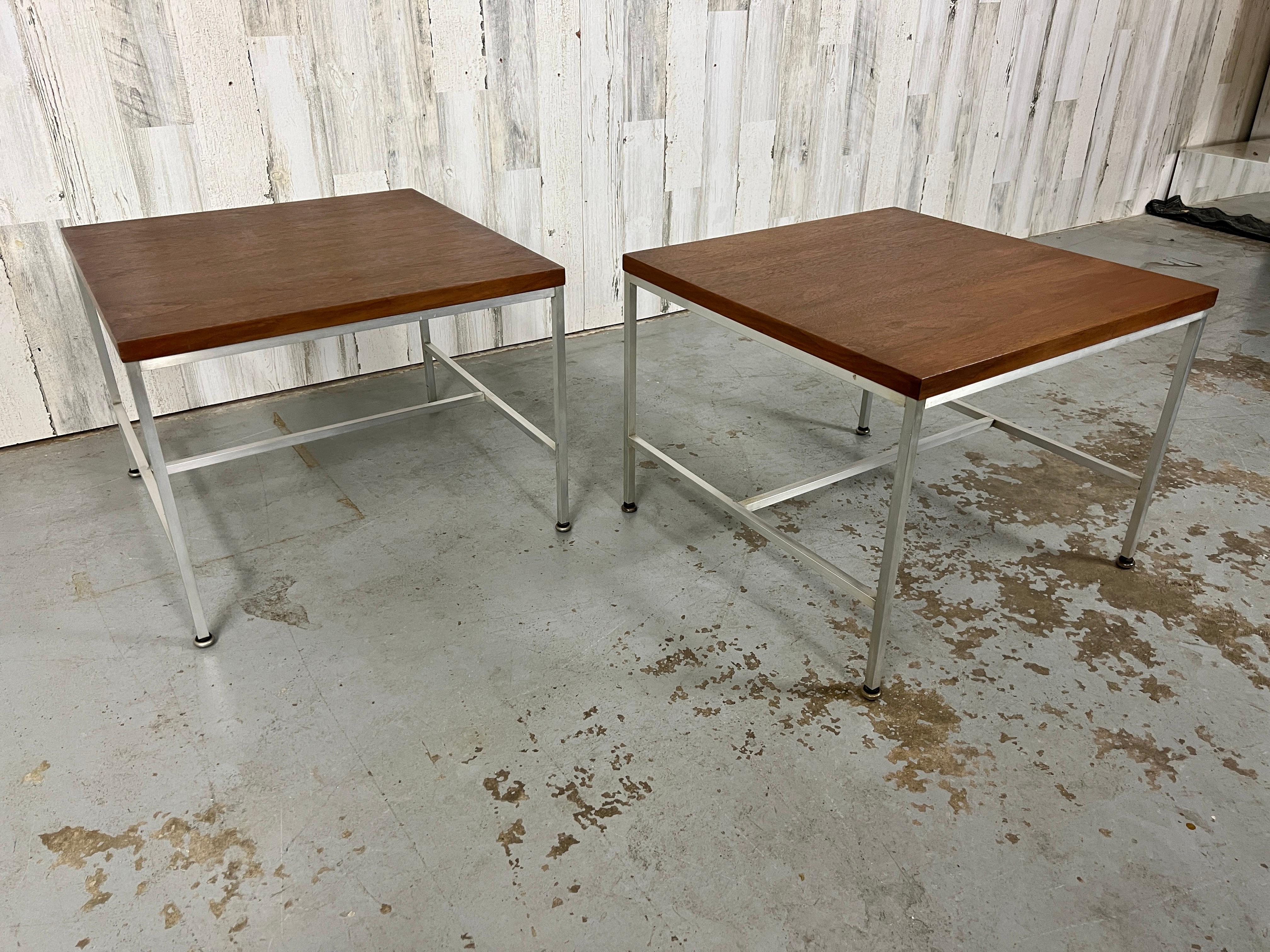 Pair of Paul McCobb End Tables For Sale 8