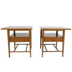 Pair of Paul McCobb for Calvin End Tables or Nightstands