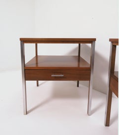 Pair of Paul McCobb for Calvin Linear Group End Tables, circa 1950s