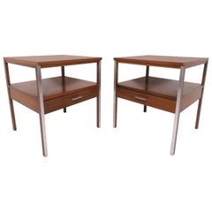 Pair of Paul McCobb for Calvin Linear Group End Tables, circa 1950s