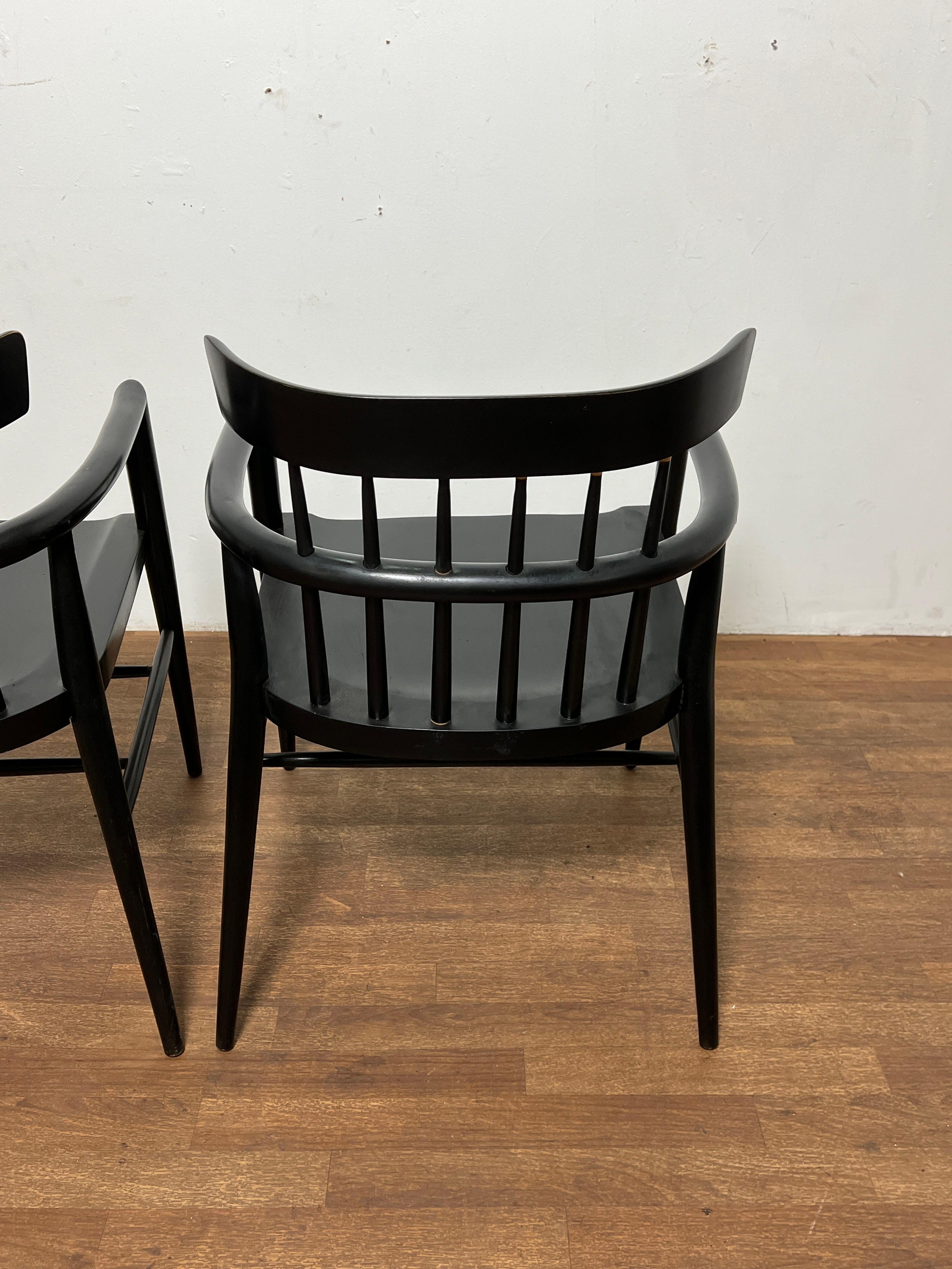 Pareja de sillones Paul McCobb para Planner Group Circa años 50 mediados del siglo XX en venta