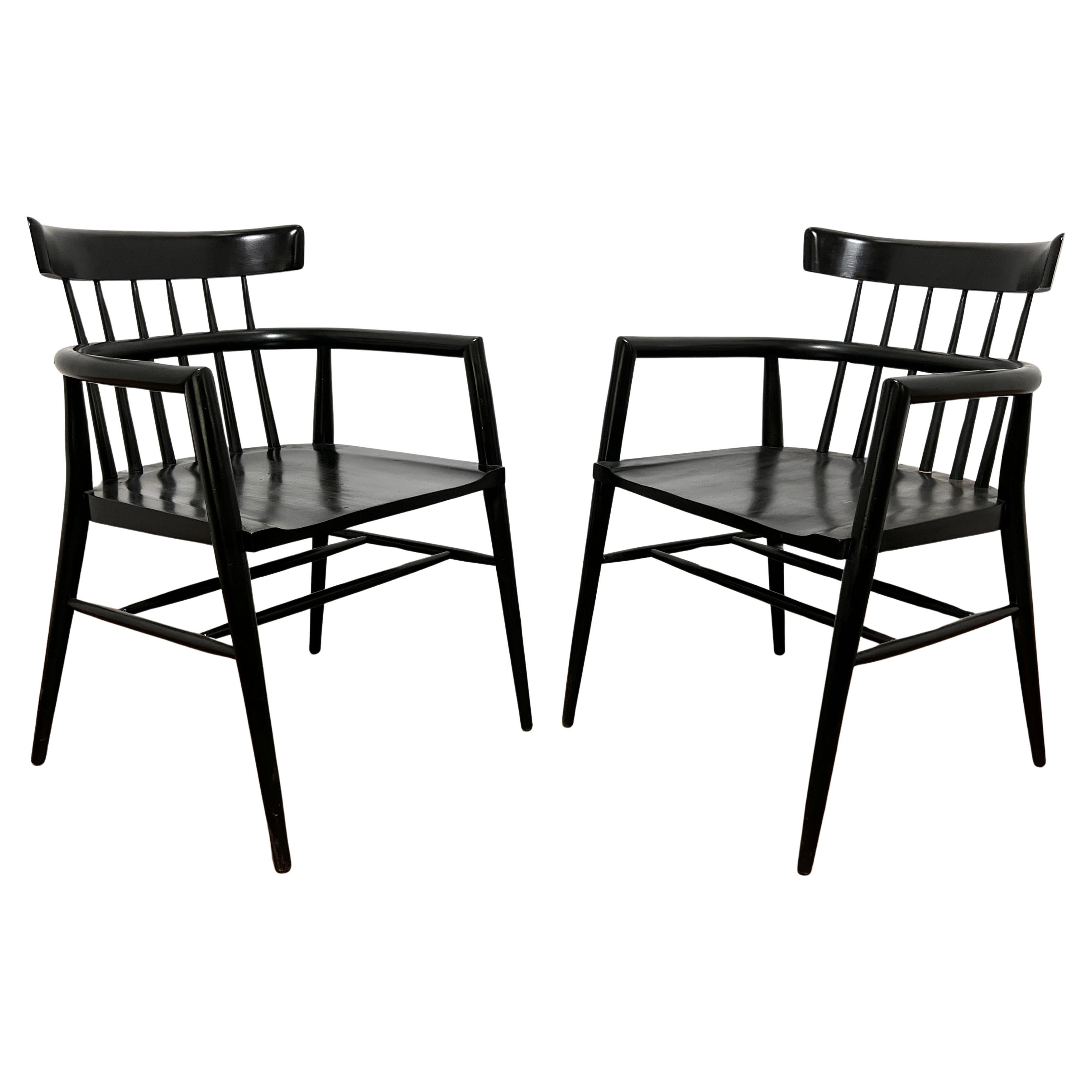 Pair of Paul McCobb for Planner Group Arm Chairs Circa 1950s