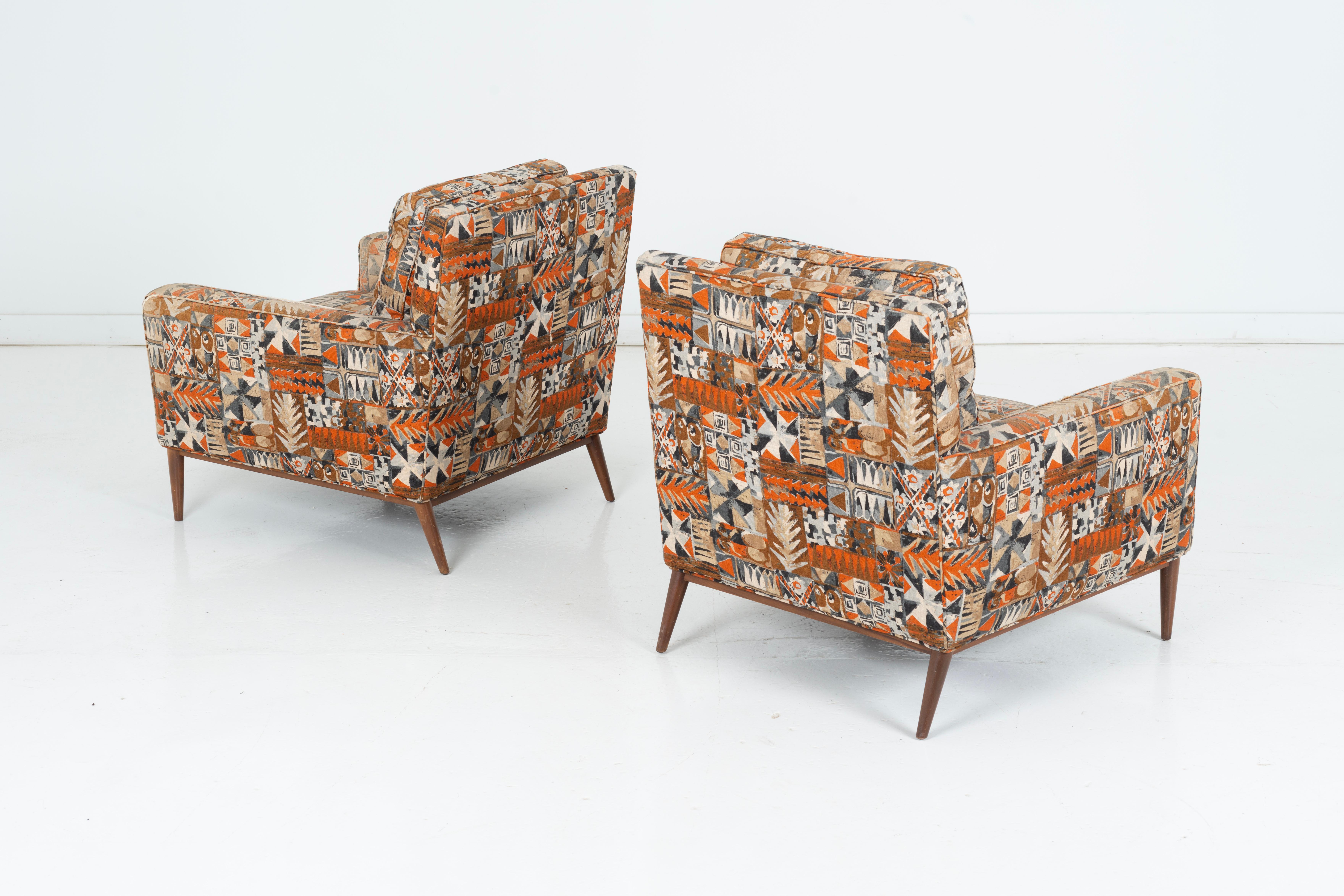 Mid-20th Century Pair of Paul McCobb Lounge Chairs For Sale