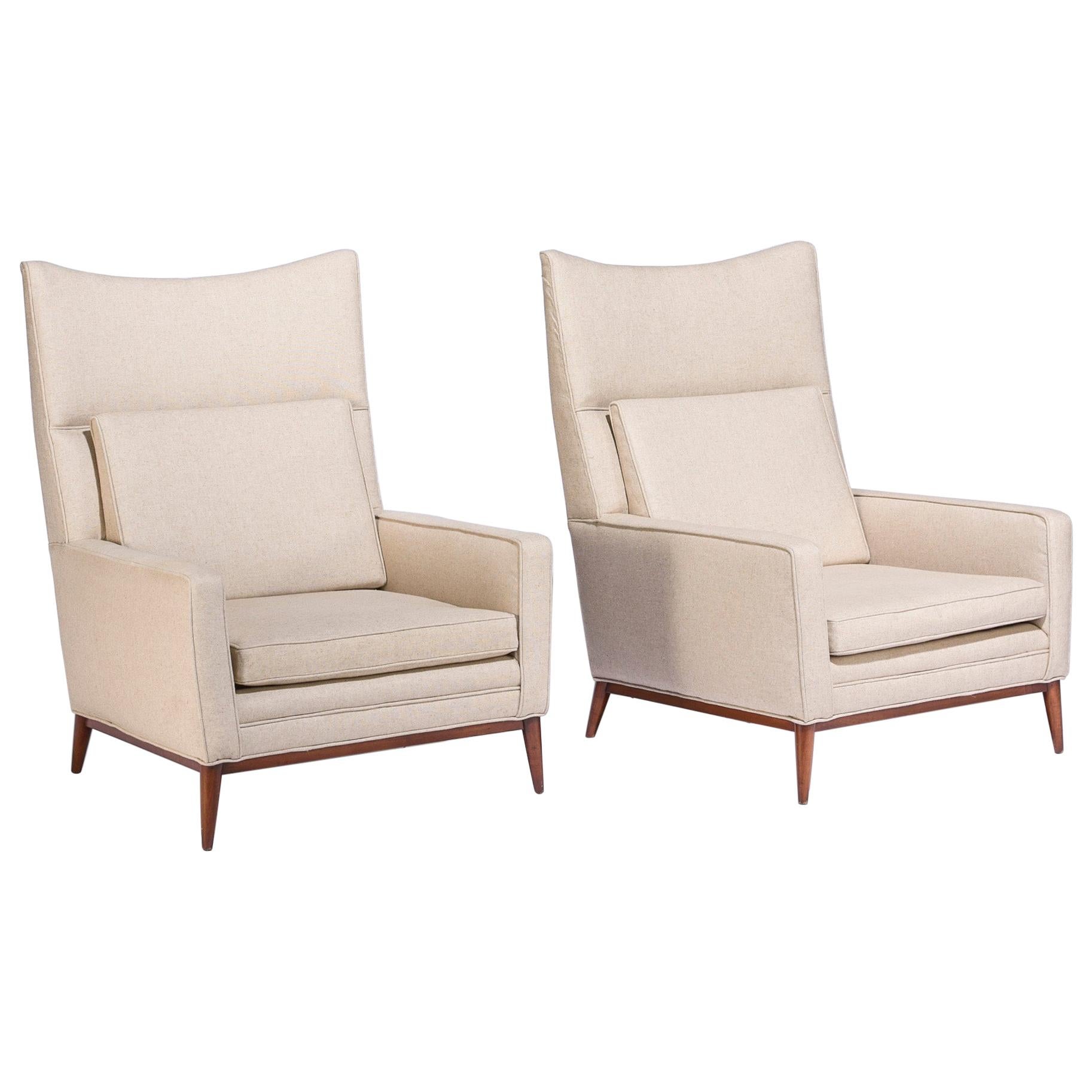 Pair of Paul McCobb Lounge Chairs