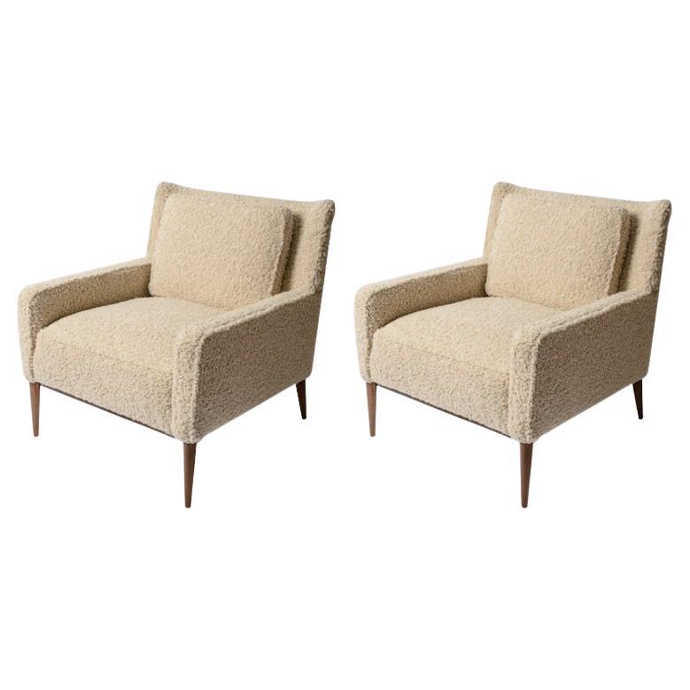Pair of Paul Mccobb Lounge Chairs model #1312 For Sale
