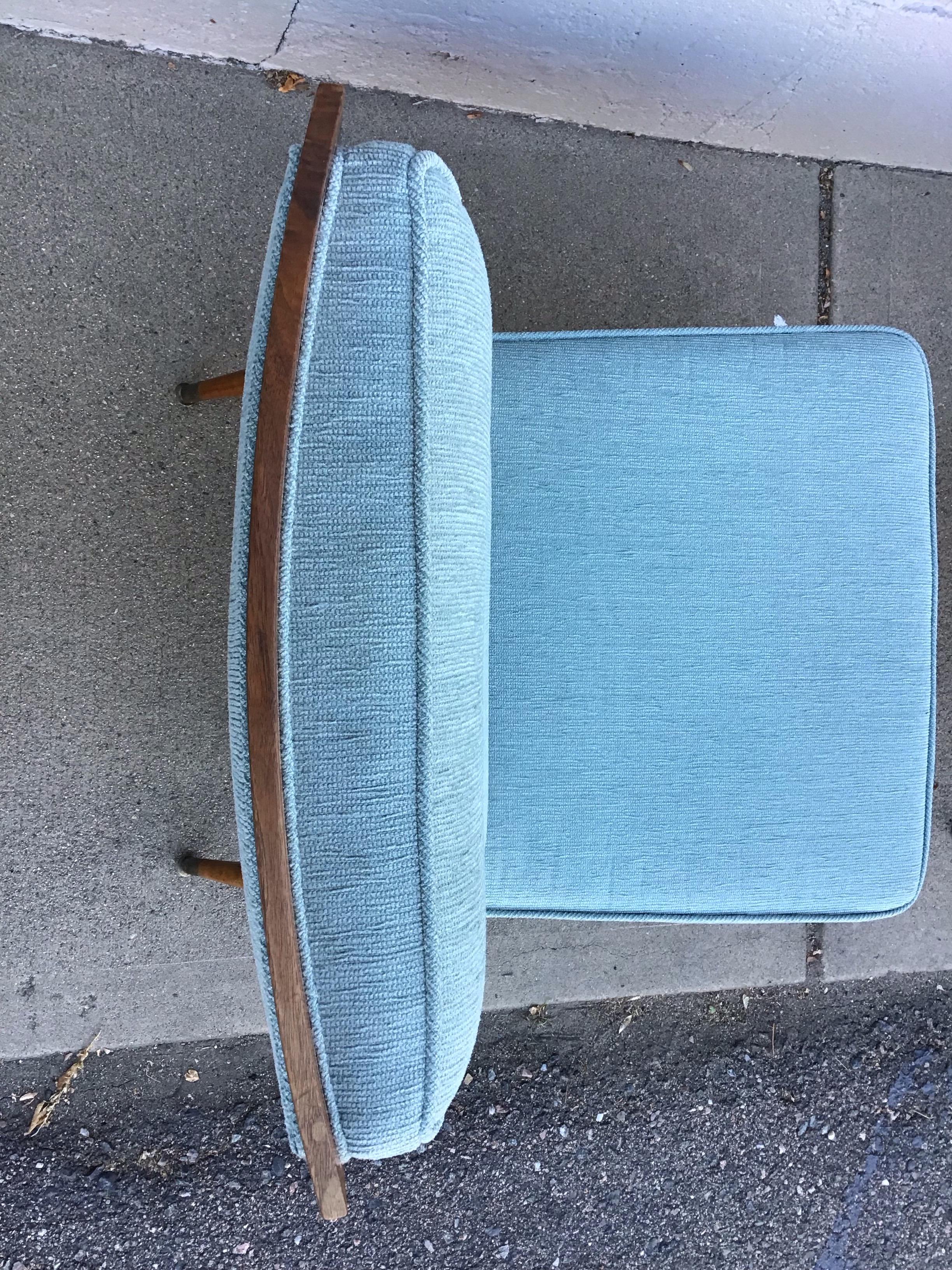 Paire de chaises à pantoufles Model No 400 de Paul McCobb pour Custom Craft, vers 1955 en vente 6