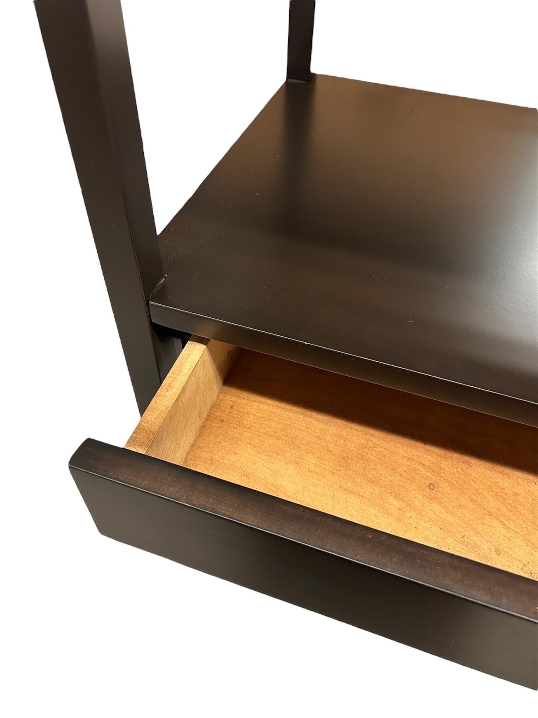 Walnut Pair of Paul McCobb Perimeter Group End Tables by Winchendon For Sale