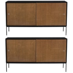 Pair of Paul McCobb Planner Group Cabinets