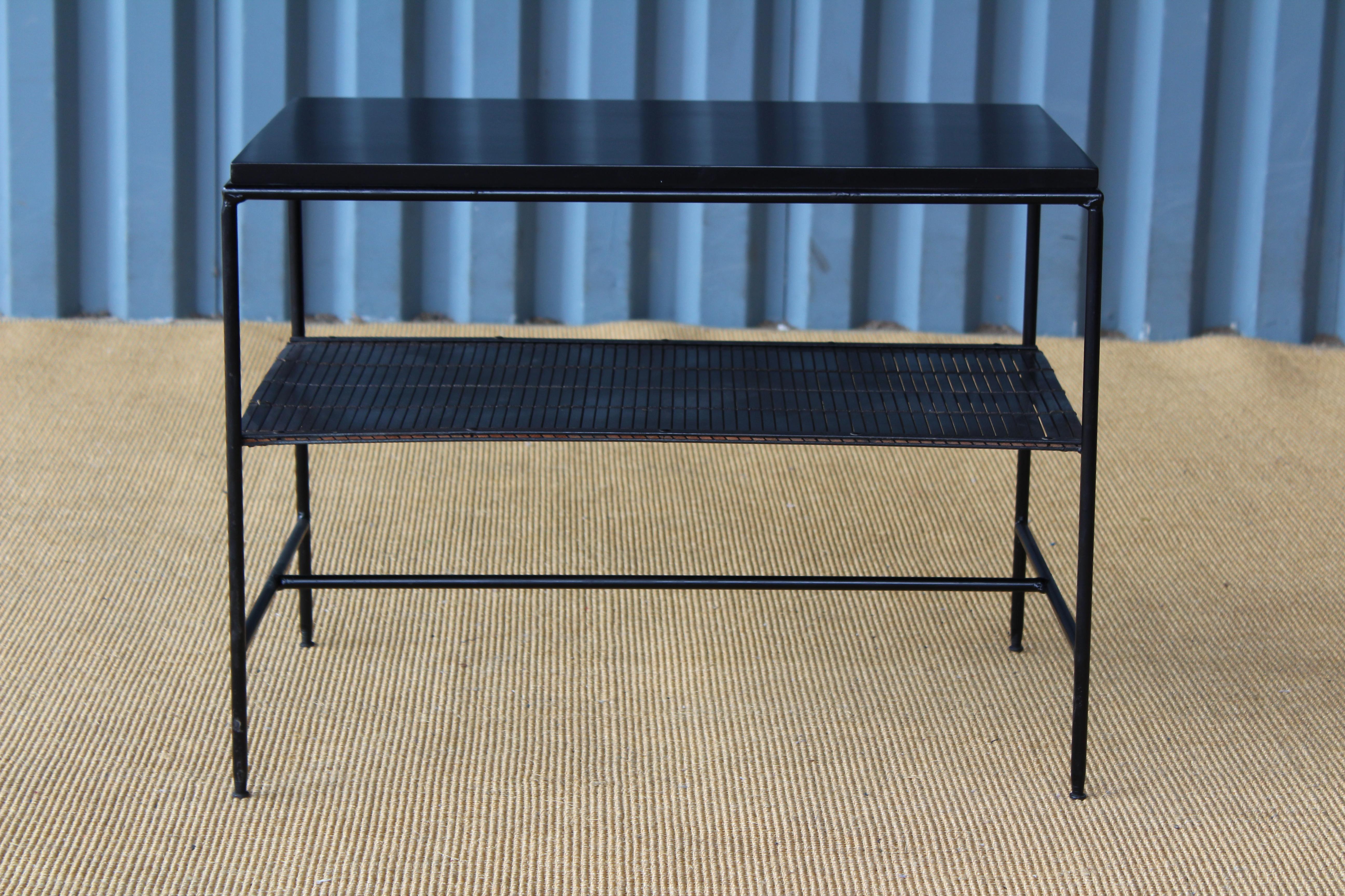 Pair of Paul McCobb Planner Group Iron Side Tables, U.S.A, 1950s 5