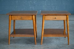 Pair of Paul McCobb "Planner Group" Nightstands or End Tables 1950's