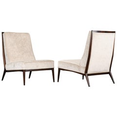 Pair of Paul McCobb Slipper Chairs for Directional, 1950s
