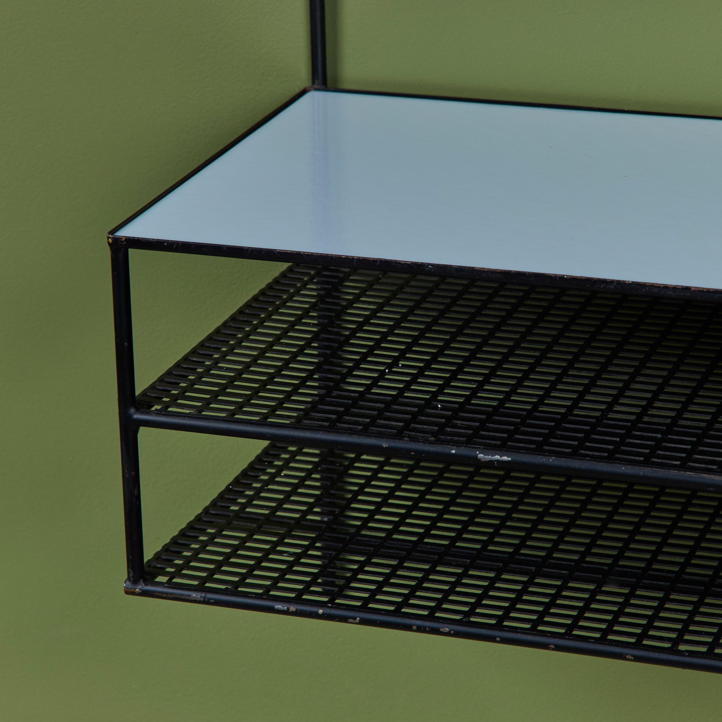 Paire de tables de nuit à fixation murale de Paul McCobb pour Bryces Originals en vente 10