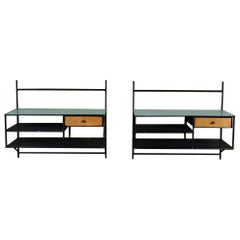 Pair of Paul McCobb Wall Mounted Nightstands for Bryce Originals