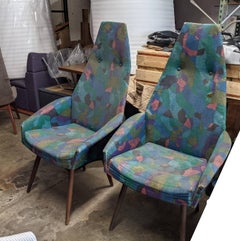 Pair of Pearsall Arm Dining Chairs