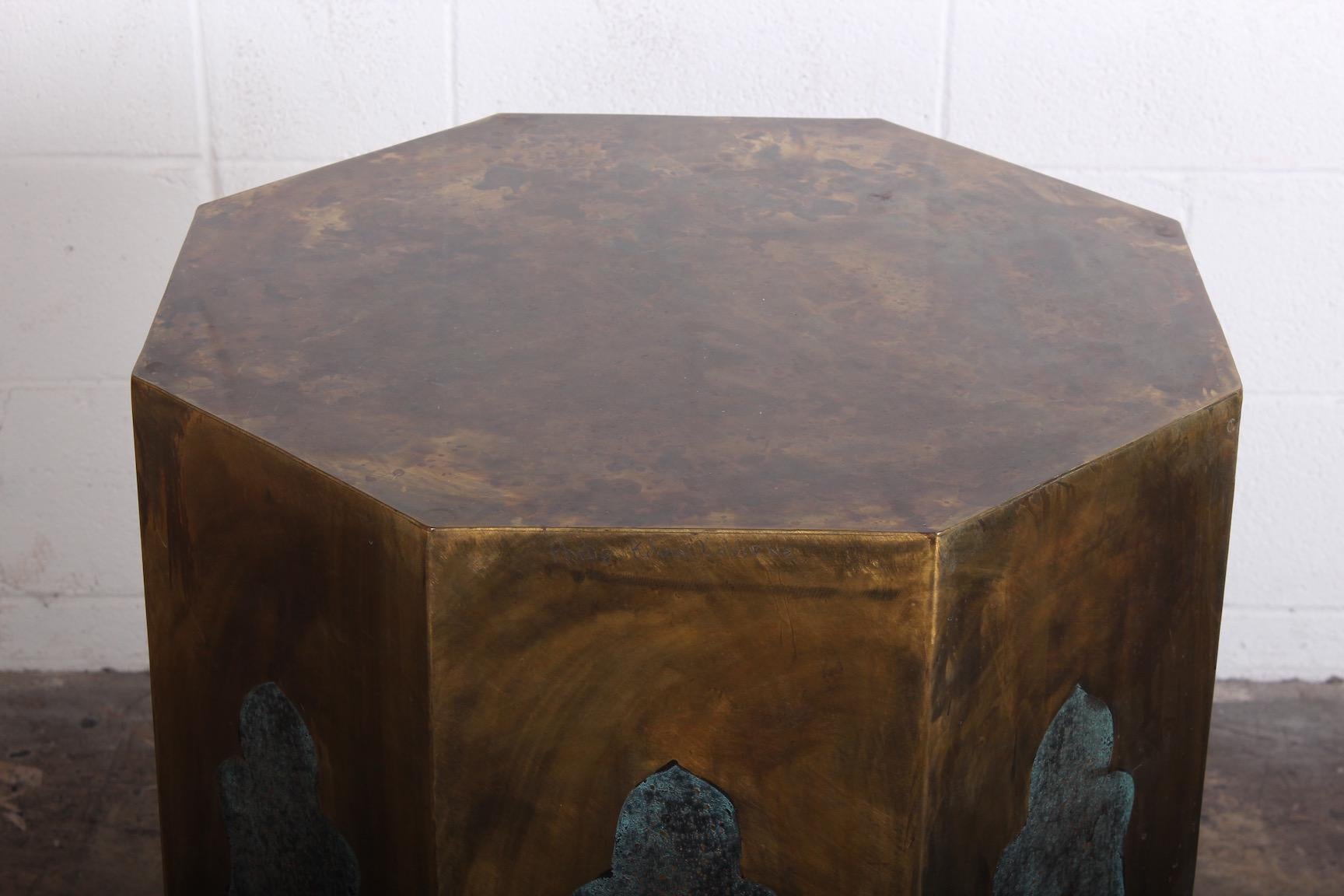 Late 20th Century Pair of Pedestal Table Bases by Philip & Kelvin LaVerne