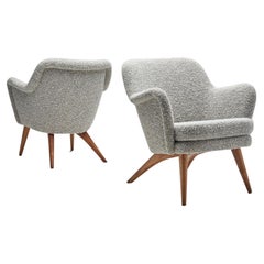 Used Pair of “Pedro” Armchairs by Carl Gustaf Hiort, Finland 1950s