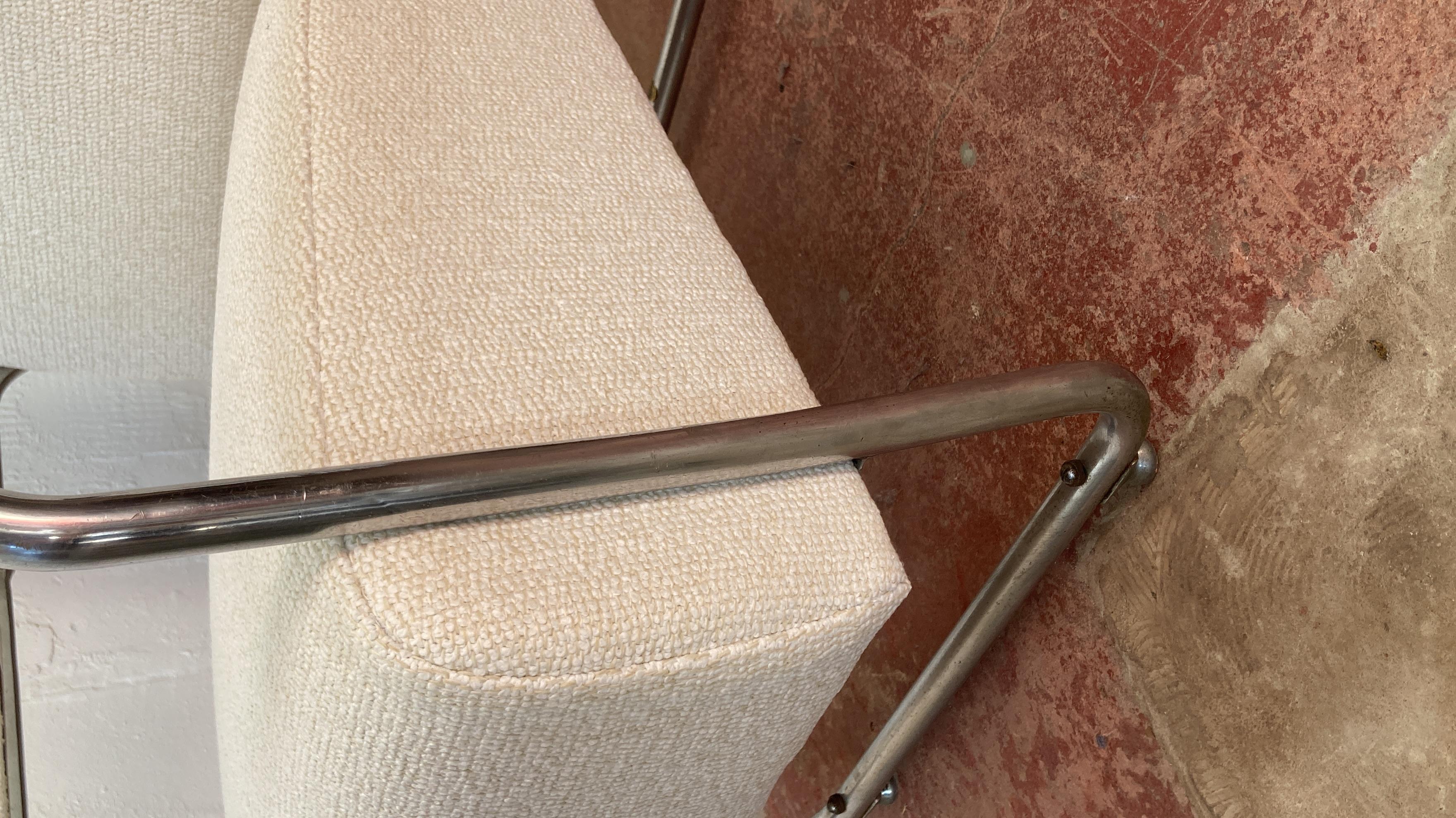 Pair of PEL tubular chrome lounge armchairs, English 1930s For Sale 5