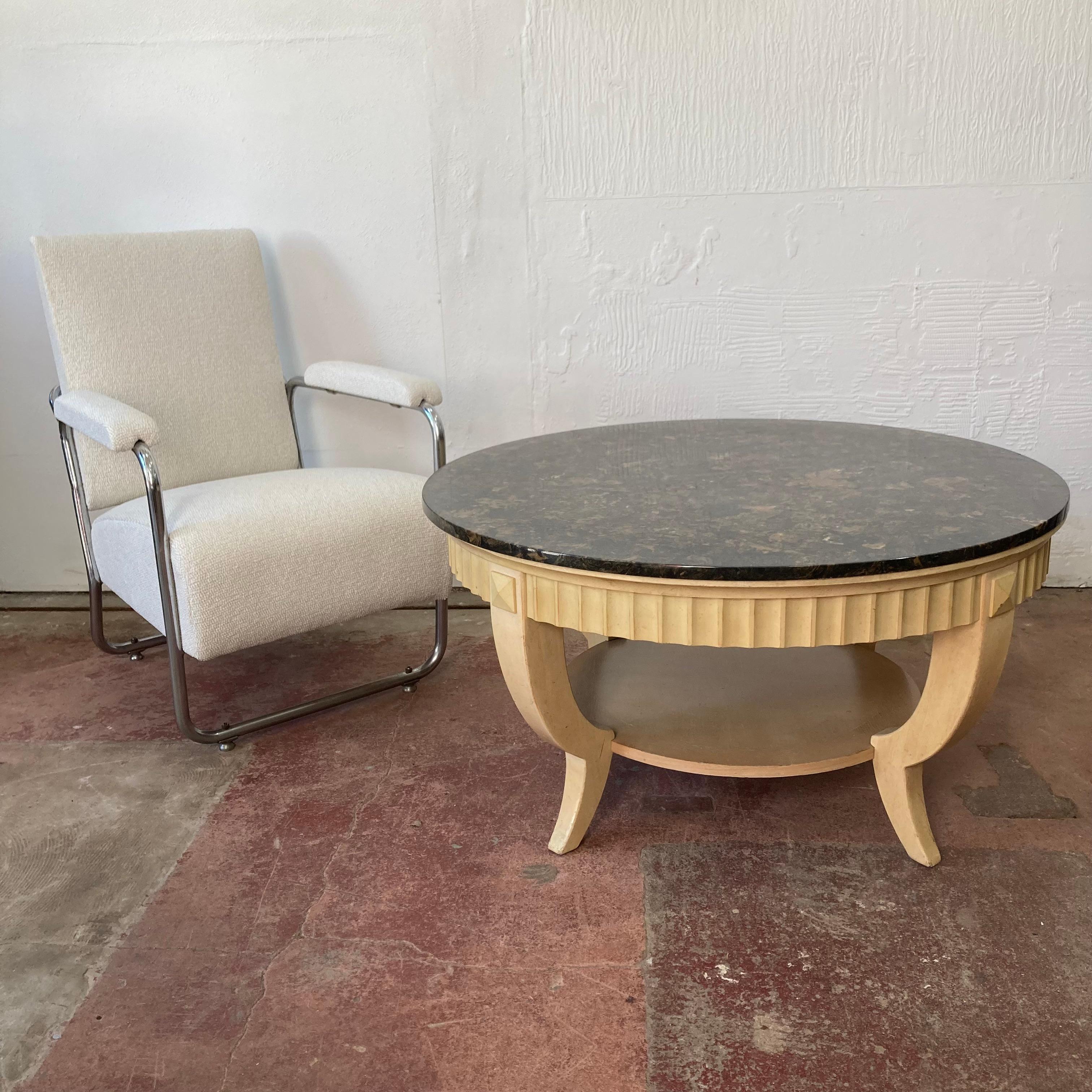 A pair of fantastic 1930's tubular chrome PEL chairs, these have been refreshed for today with new beautiful wool bouclé upholstery. 

Practical Equipment Ltd, known later simply as PEL, were the leading manufacturers of modernist tubular steel