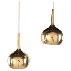 Vintage Pair of Pendant Lamps by Hans-agne Jakobsson for Markaryd AB, 60s