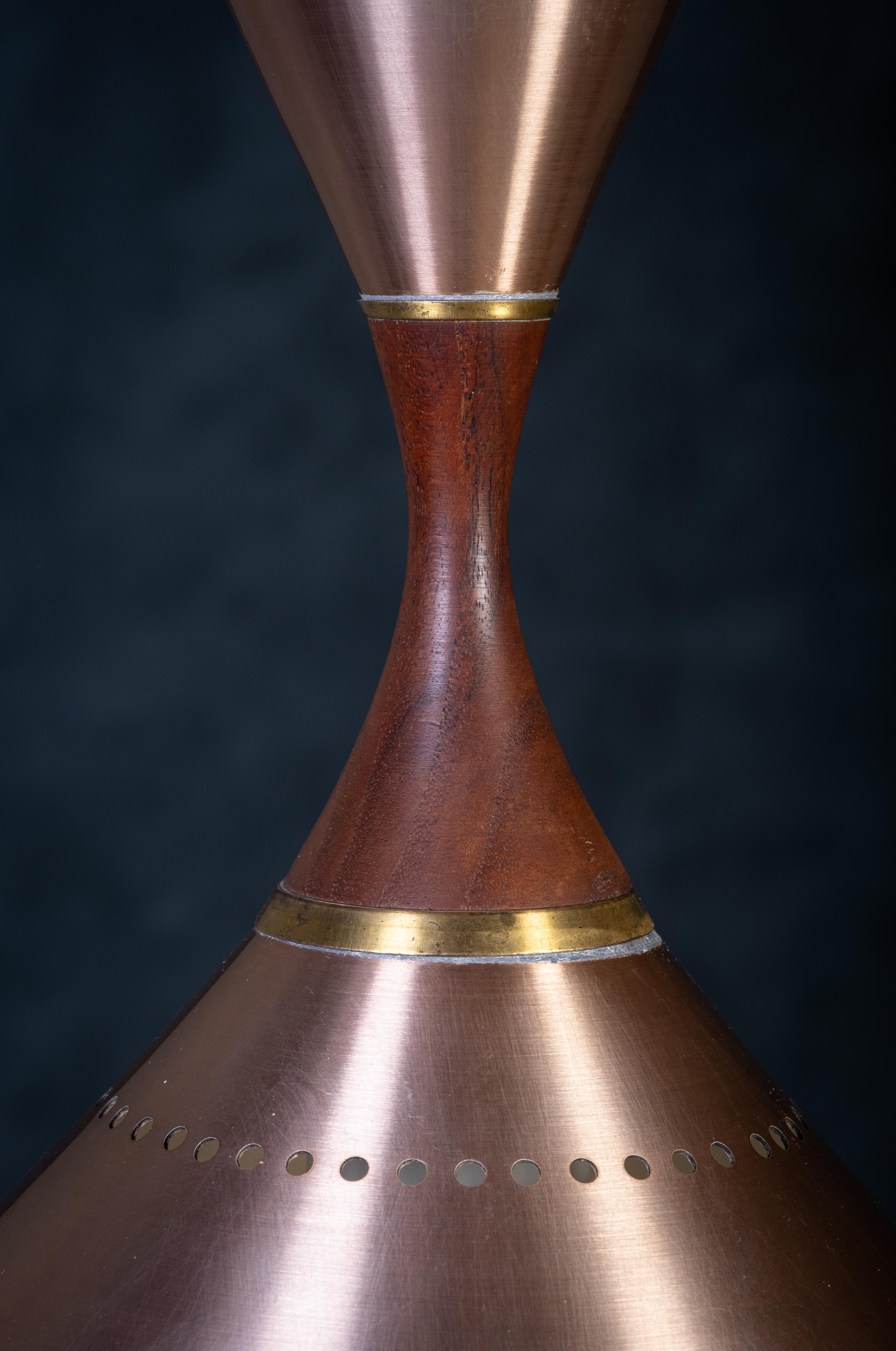 Danese Coppia di lampade a sospensione di Svend Holm Sørensen per Holm Sørensen & Co, anni '50 in vendita