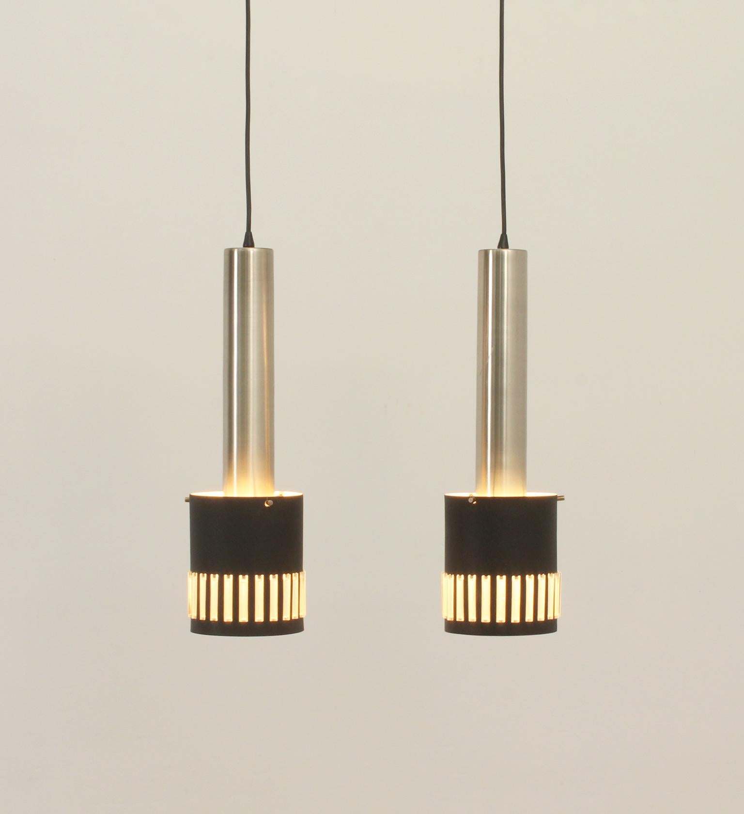 Pair of Pendant Lamps from 1960's, Spain For Sale 7
