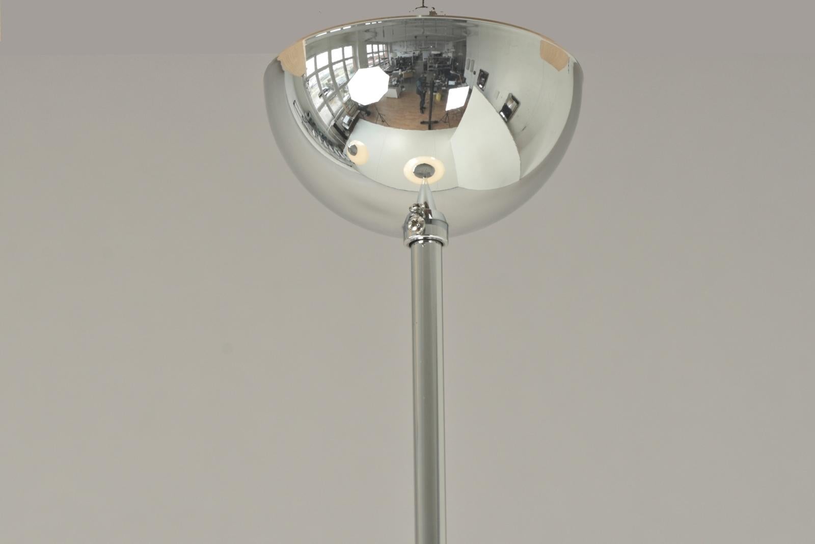 Pair of Pendant Lamps in Milk Glass, Germany - 1935 For Sale 2