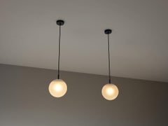 RAAK Amsterdam Pendants with Satin Glass Orbs