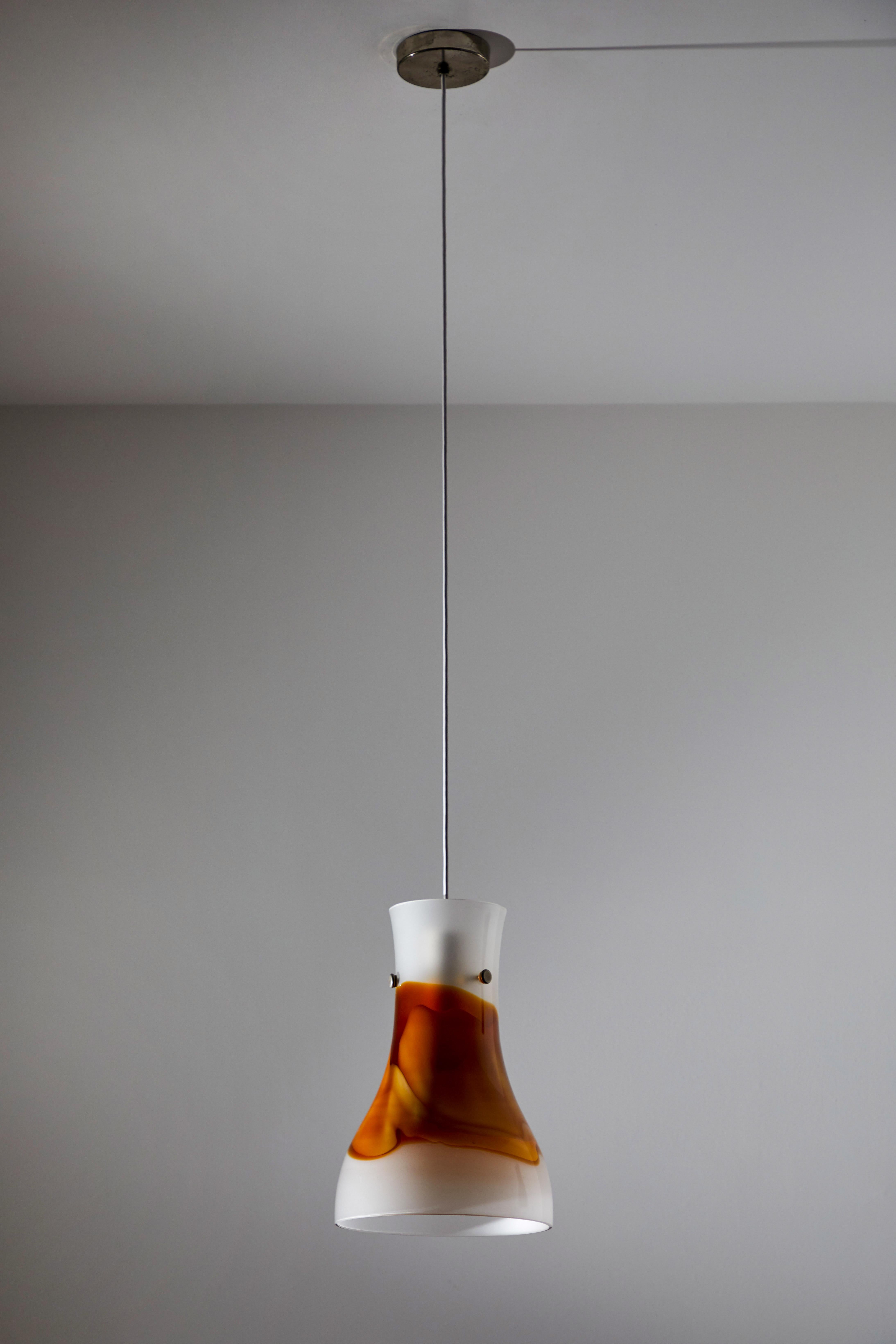 Suspension Lights by Tobia Scarpa for Venini In Good Condition In Los Angeles, CA