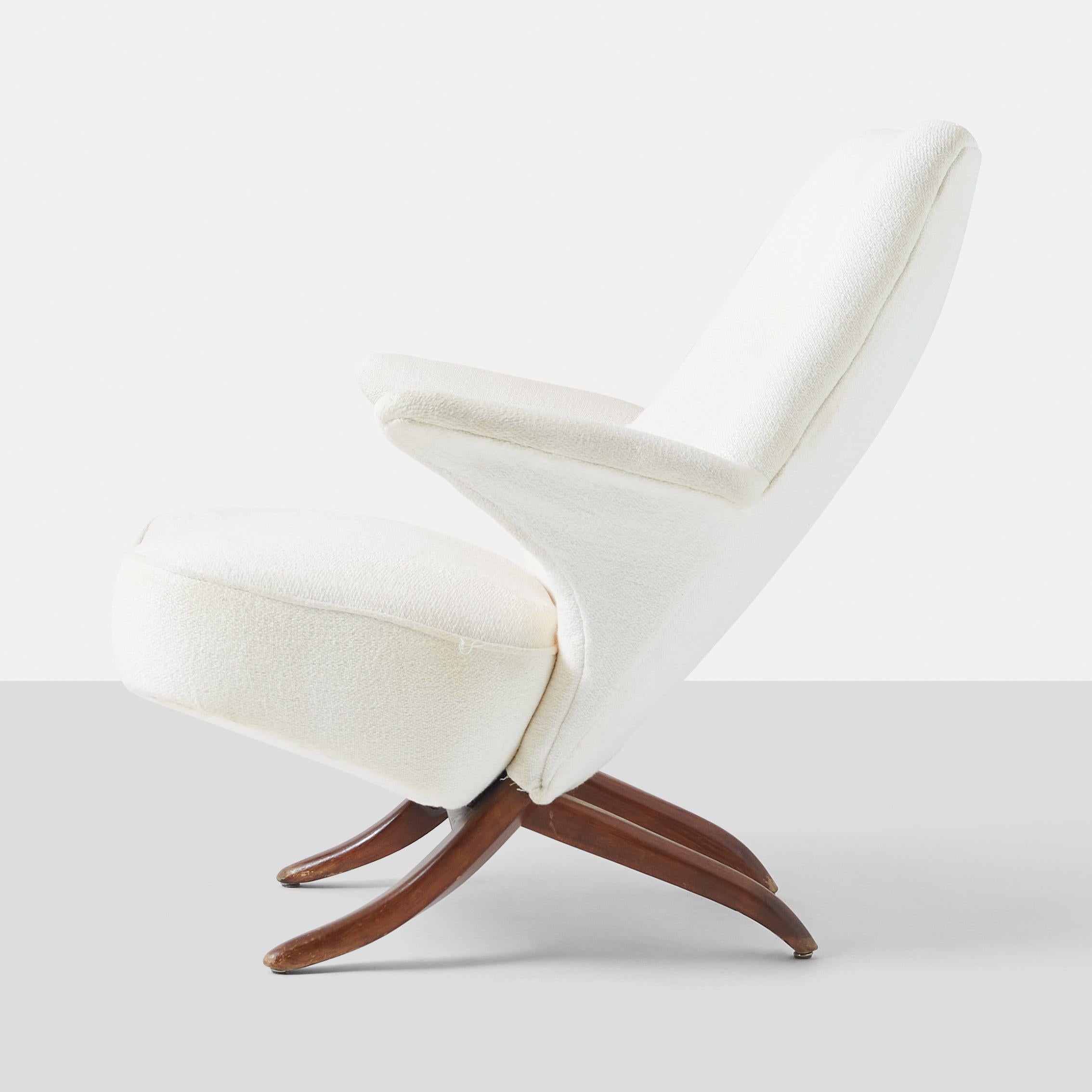 Pair of Penguin Chairs by Theo Ruth In Good Condition For Sale In San Francisco, CA