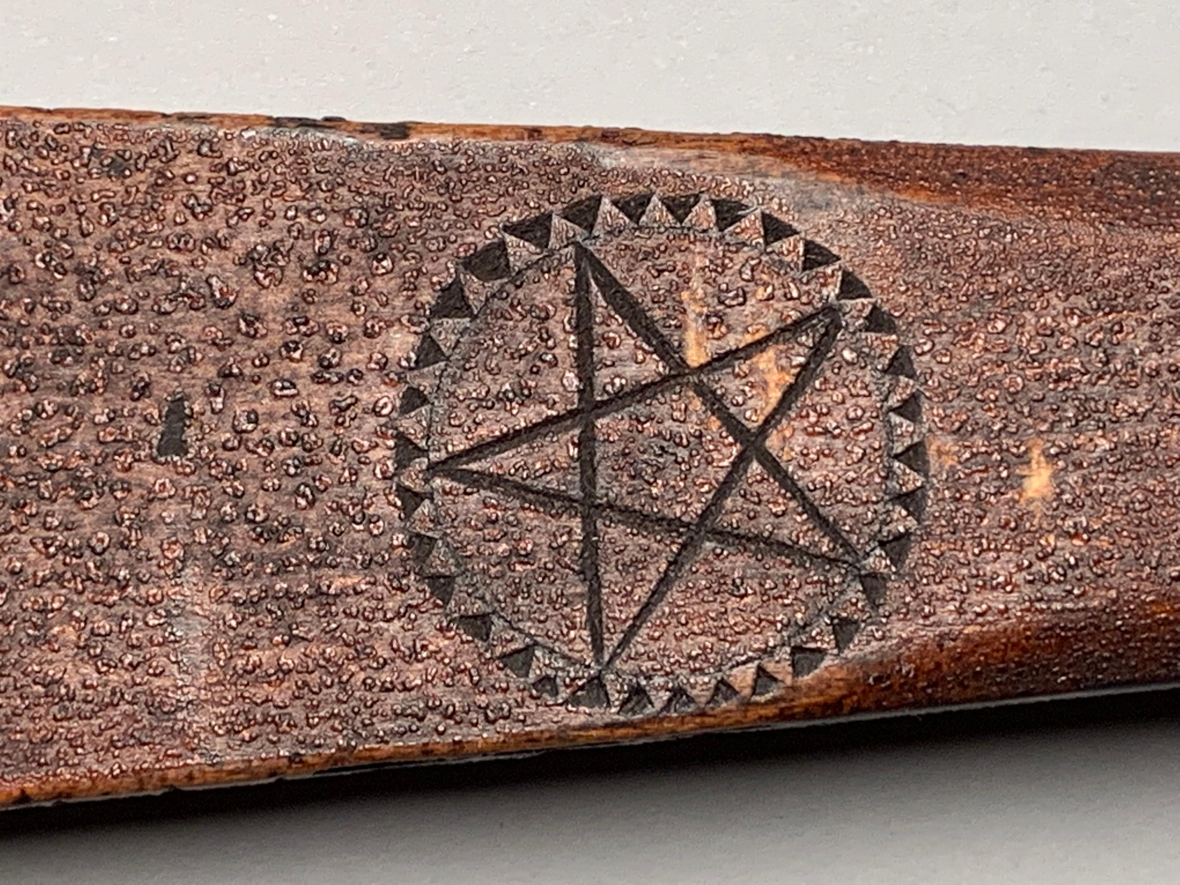 19th Century Pair of Penobscot Paddles