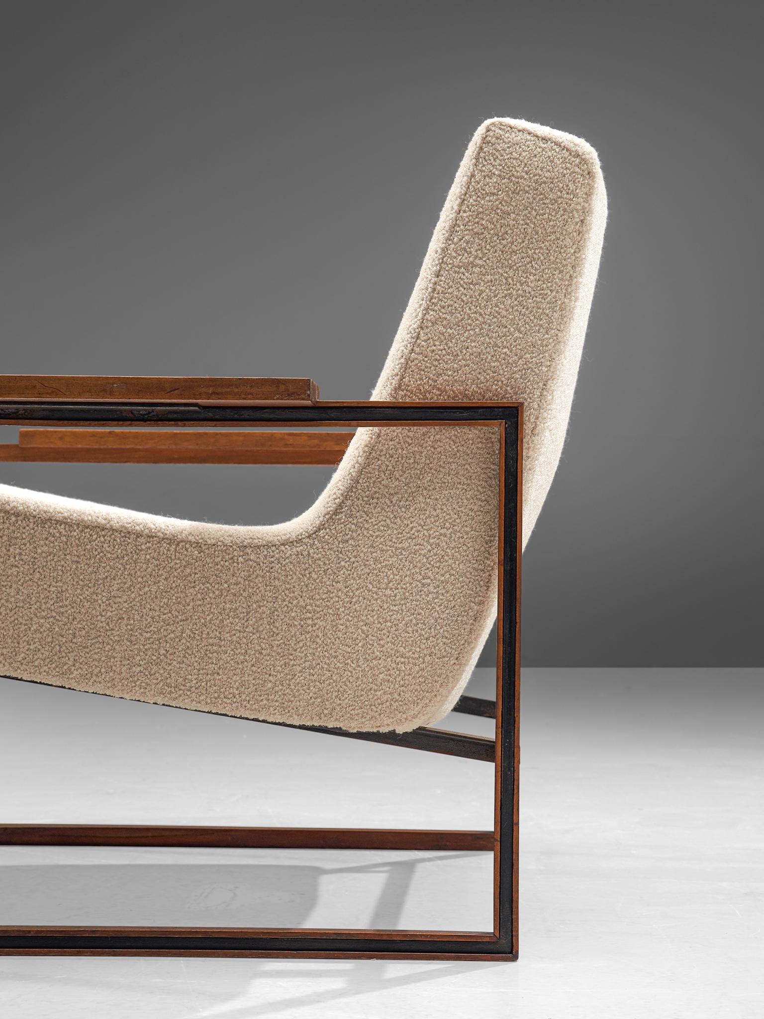 Mid-20th Century Pair of Percival Lafer Armchairs, 1960