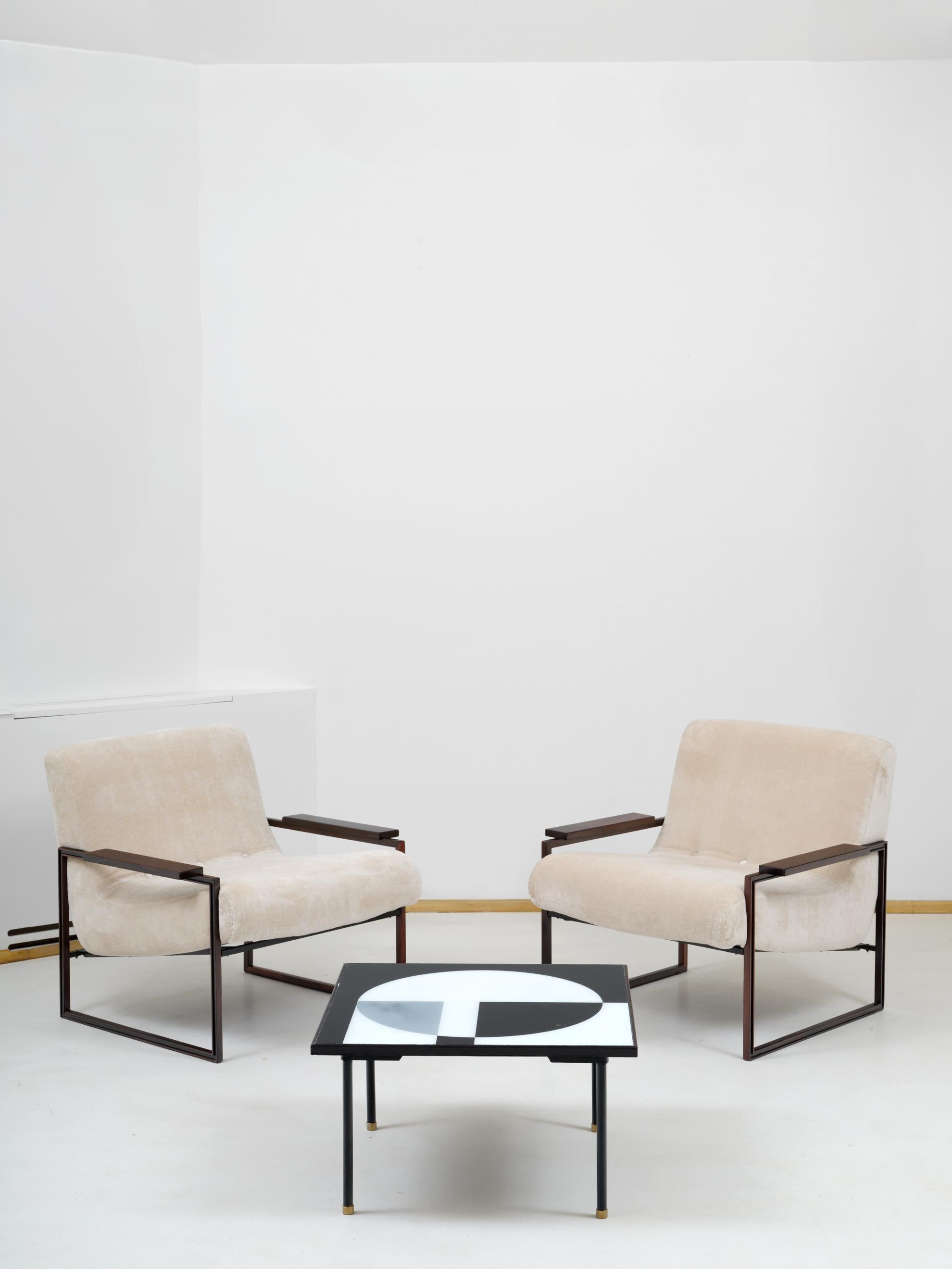 Pair of Percival Lafer armchairs, MP-5, 1950 in vendita 1