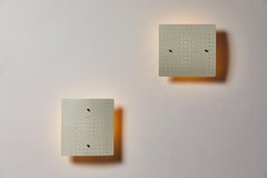 Pair of Perforated French Sconces