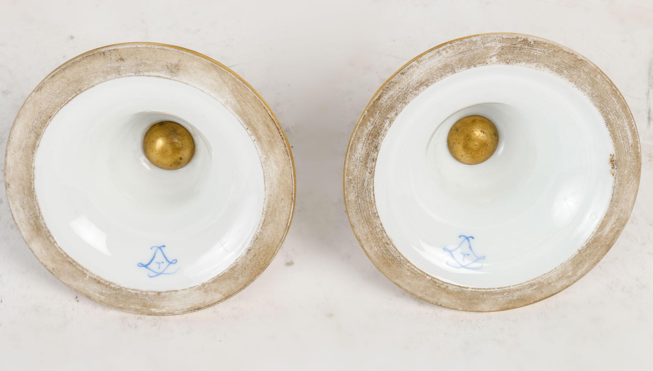 Bronze Pair of Perfume Burners from the Manufacture de Sèvres, Early 20th Century. For Sale