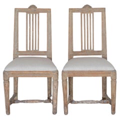 Chaises en bois