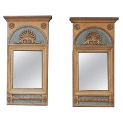 Pair of Period Gustavian Mirrors