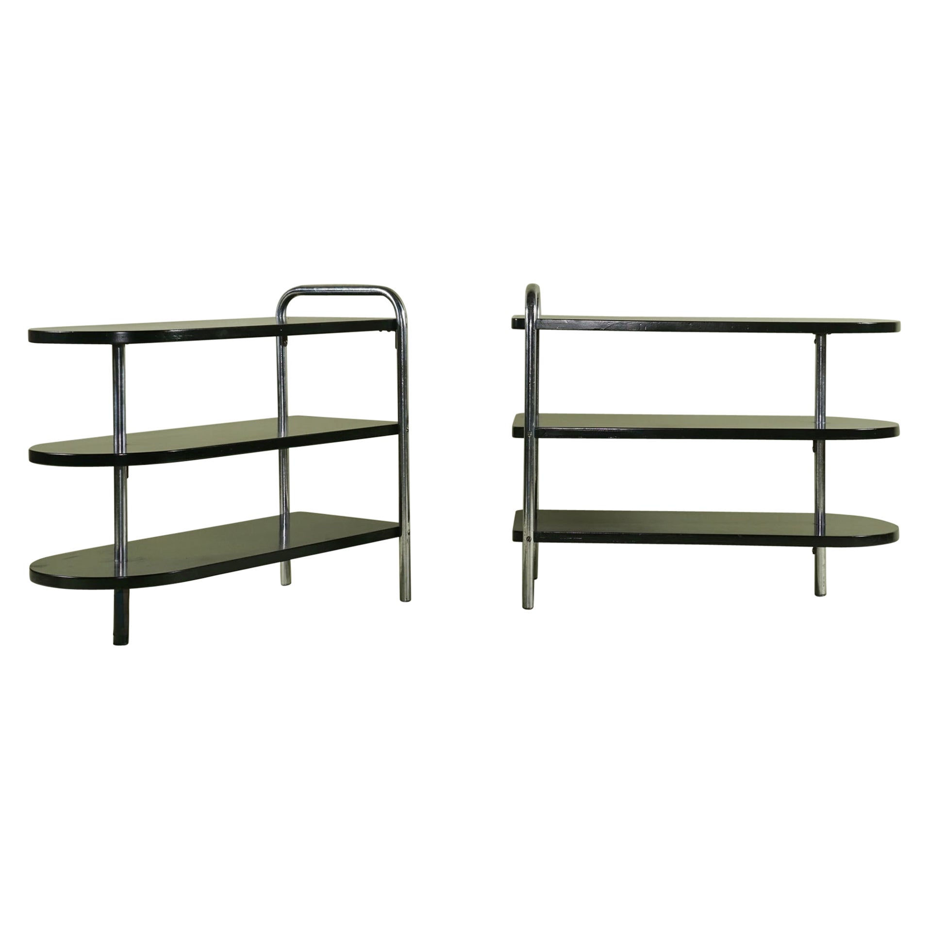 Pair of Period Low Tables by Wolfgang Hoffmann for Howell