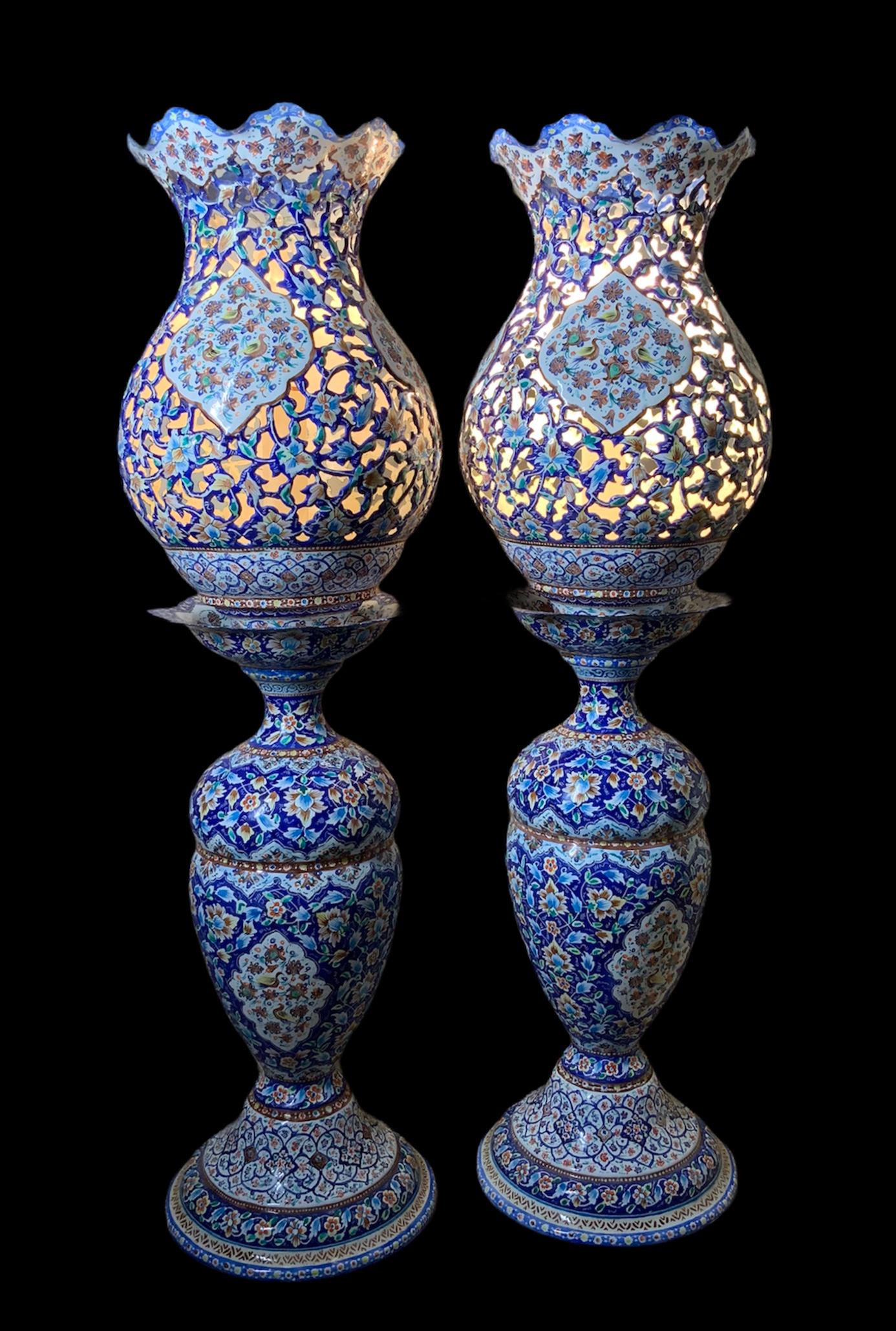 iranian glass lamps