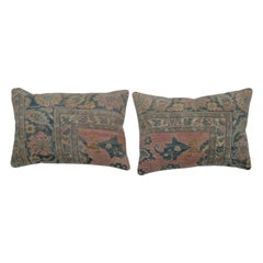 Paire de coussins de tapis de Perse