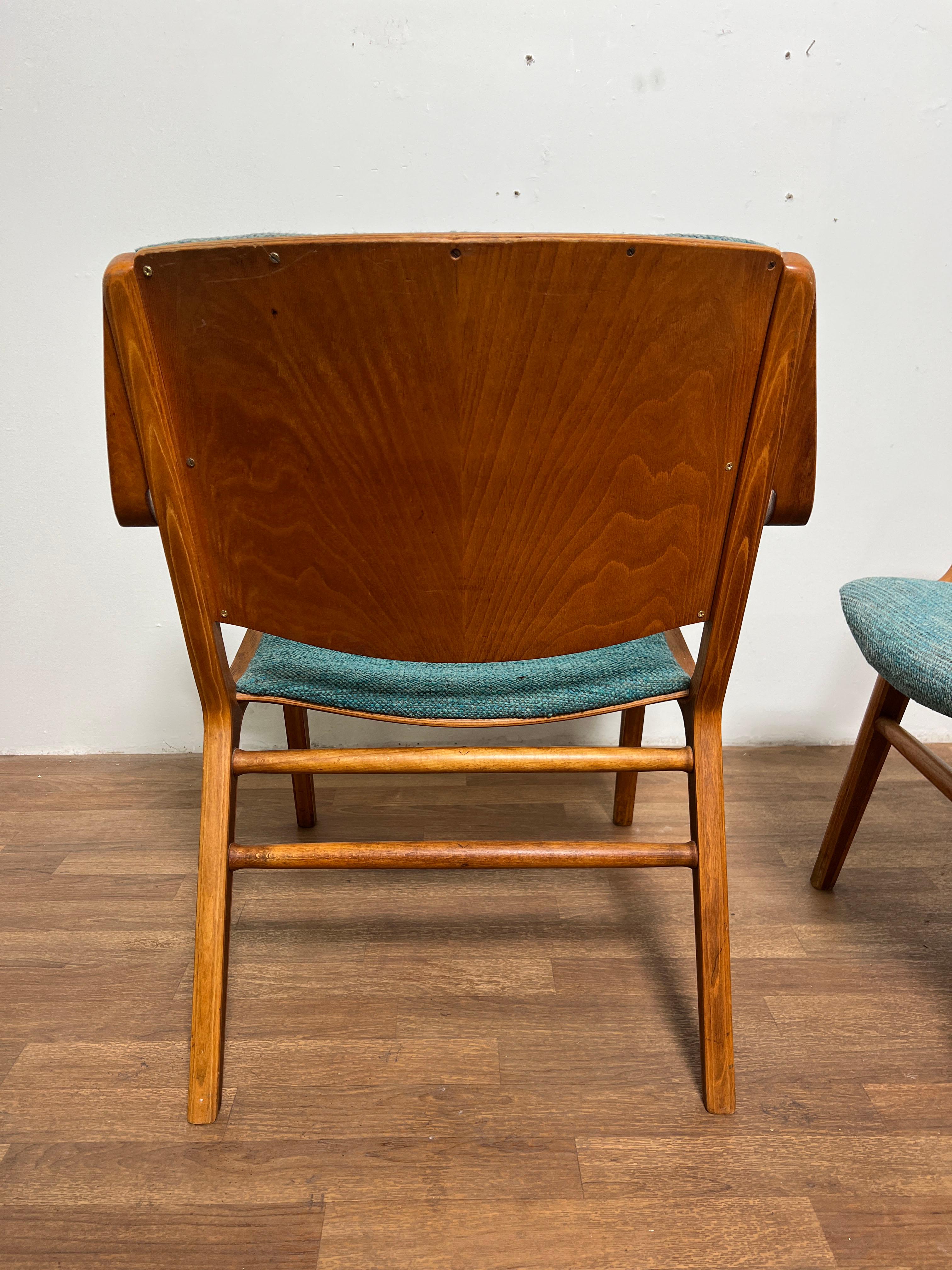 Milieu du XXe siècle Paire de chaises longues Peter Hvidt 