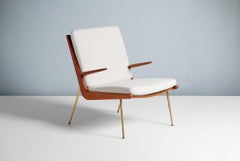 Pair of Peter Hvidt Boomerang Chairs, circa 1959