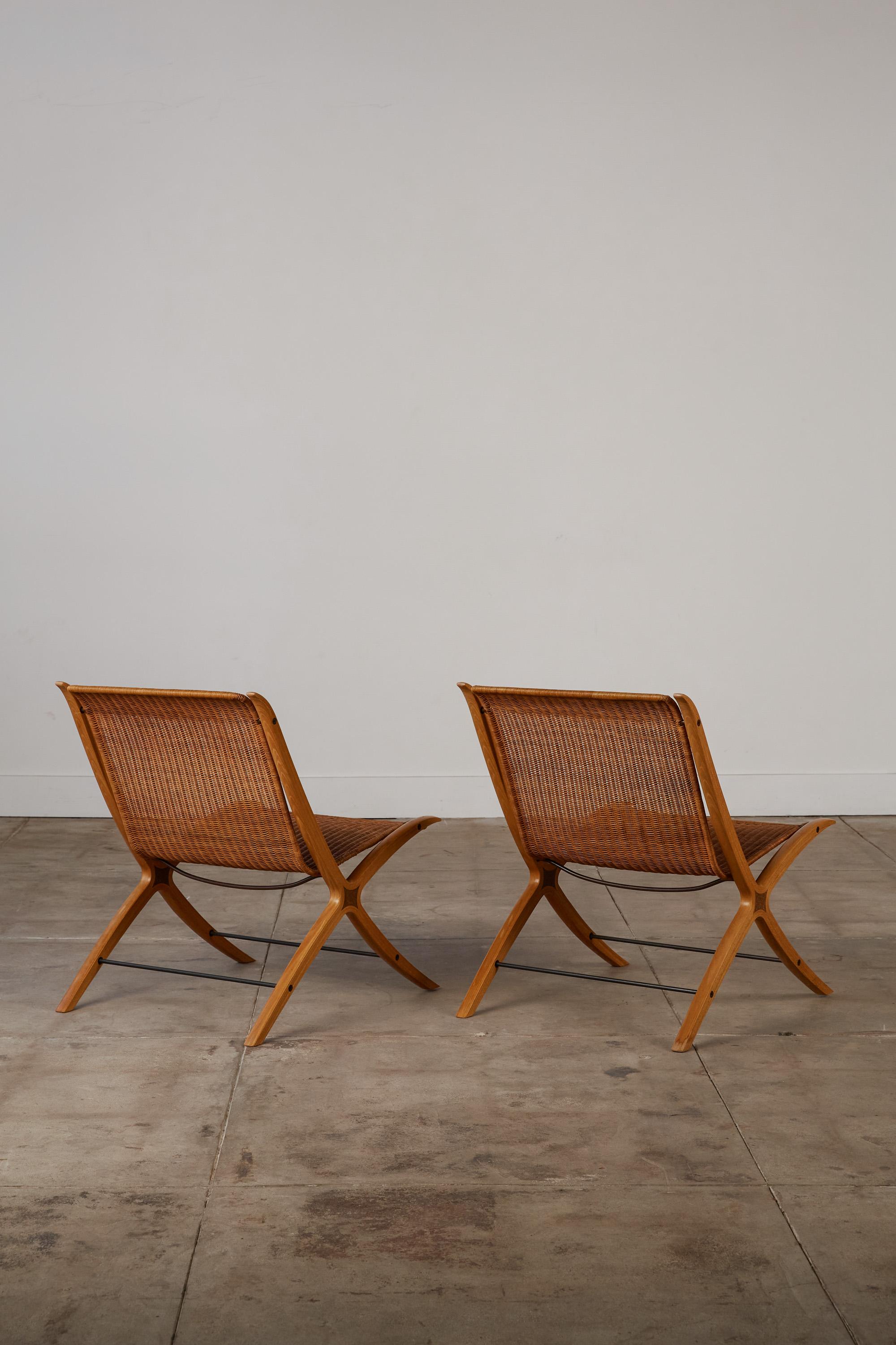 Mid-20th Century Pair of Peter Hvidt & Orla Mølgaard-Nielsen 