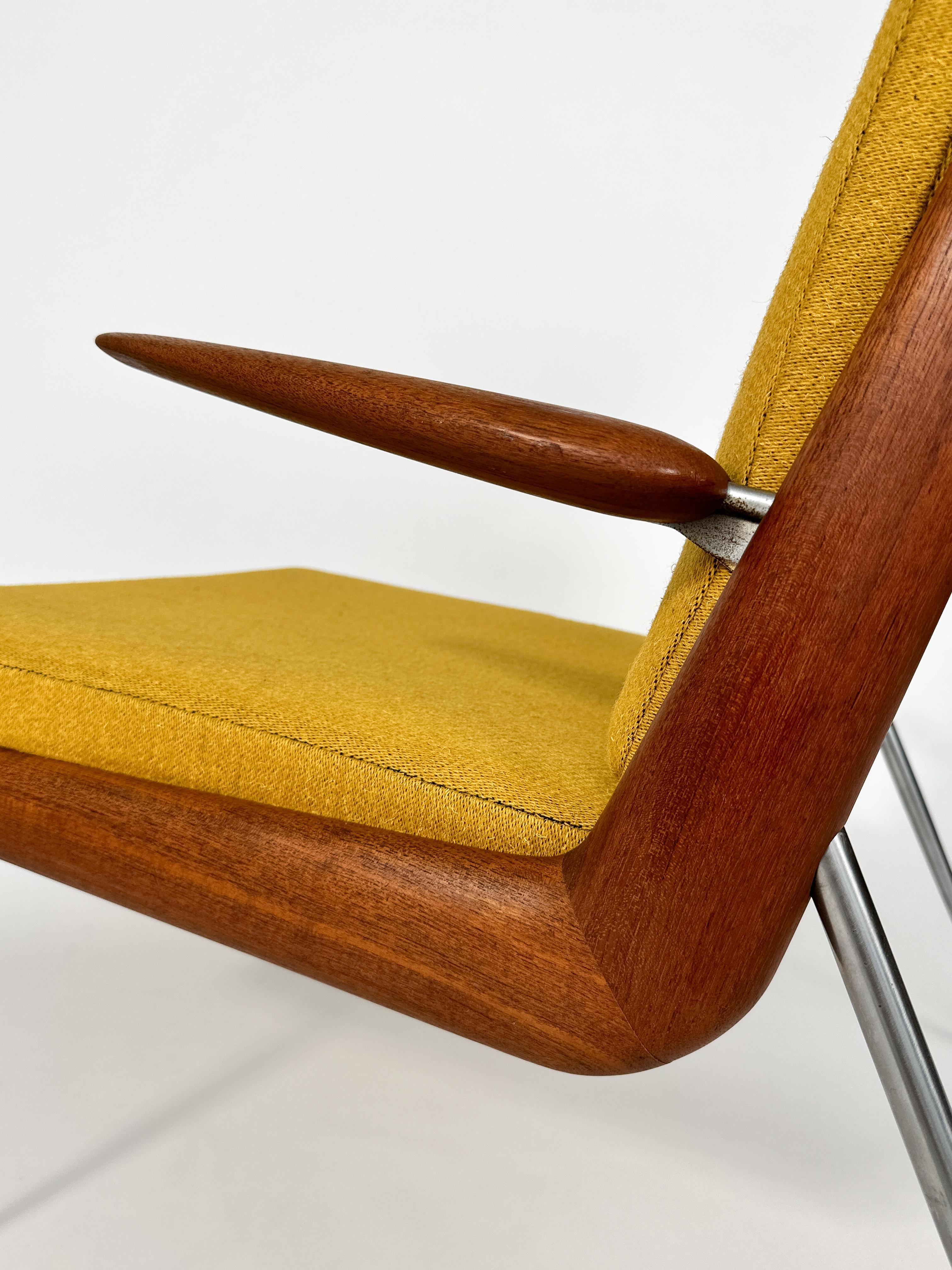 Ein Paar Boomerang-Stühle von Peter Hvidt & Orla Molgaard Nielsen, Frankreich & Sohn, 1960er Jahre im Angebot 2