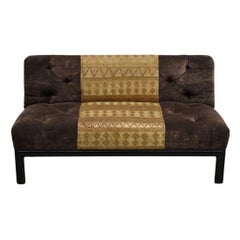 Pair of Peter Marino Velvet Upholstered Banquettes