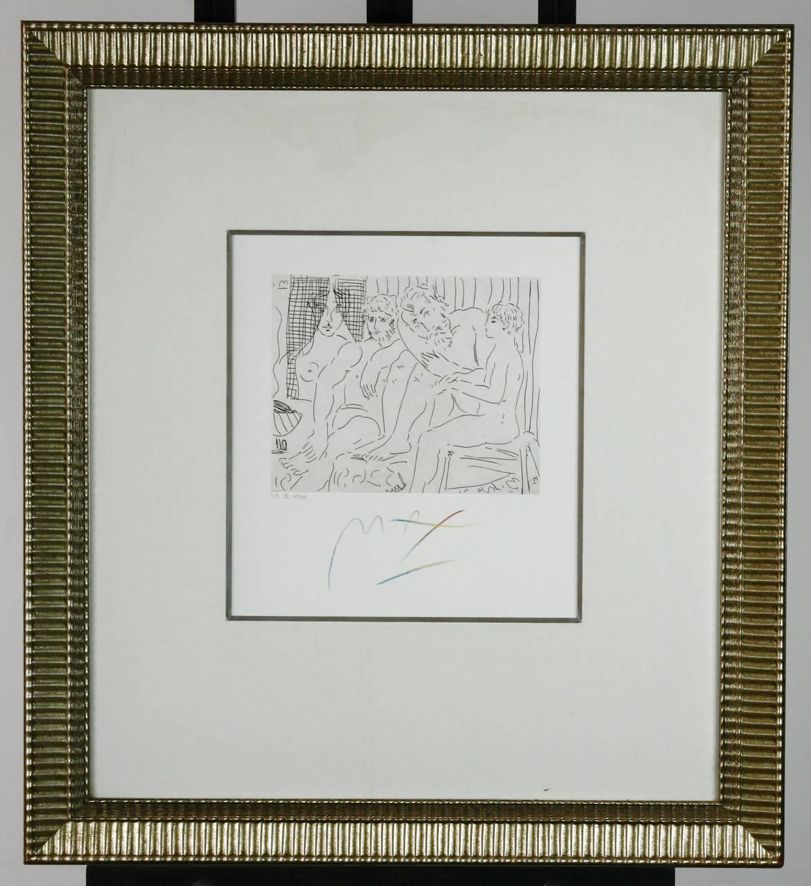 20th Century Pair of Peter Max Etchings V3 IX and XII