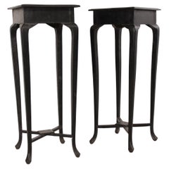 Paire de petites tables d'appoint Art déco