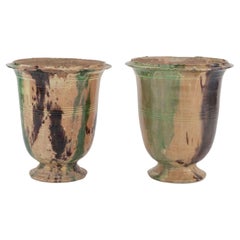 Pair of Petite Anduze Jars