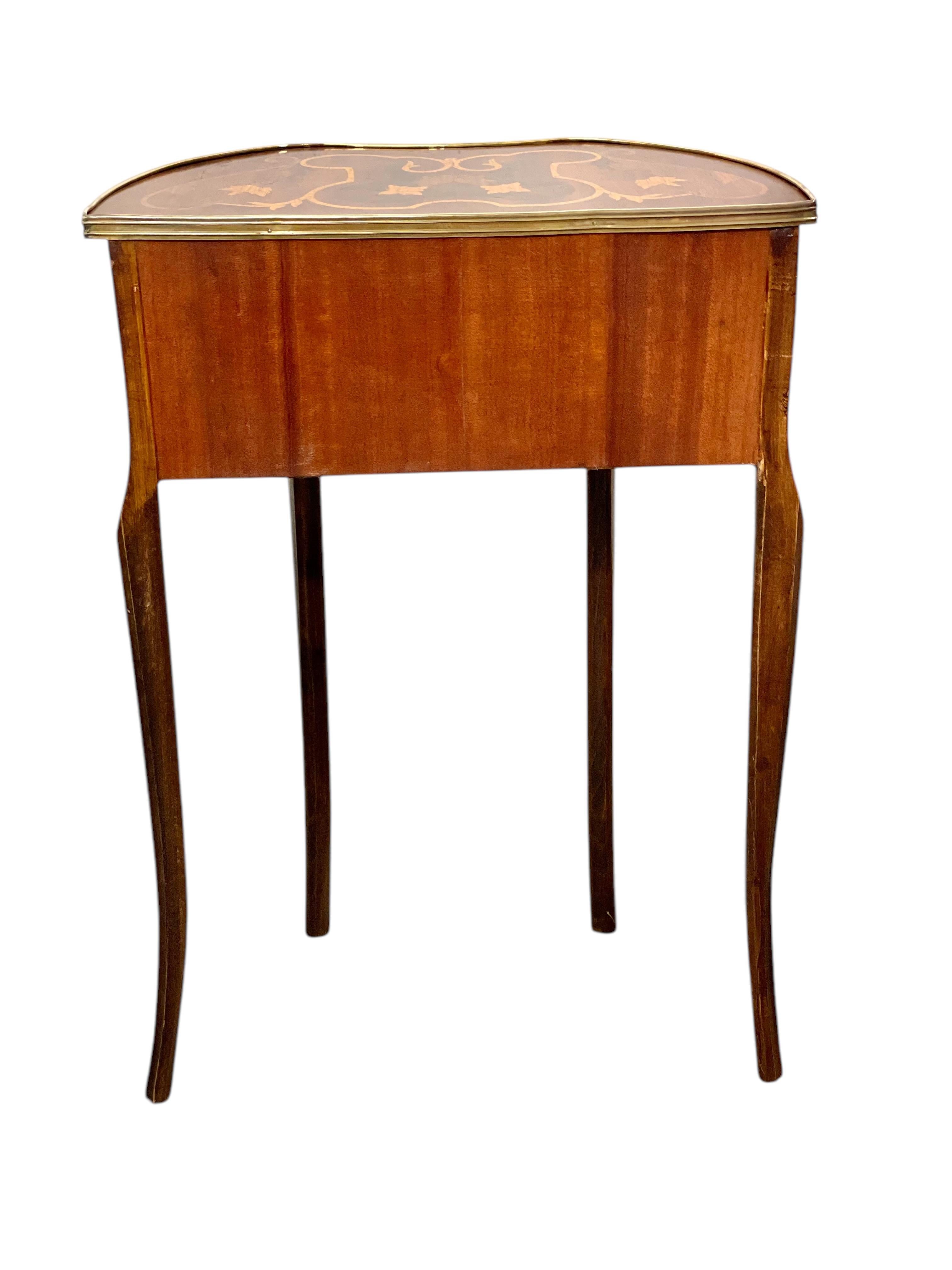Pair of Petite Decorative Side Tables For Sale 5