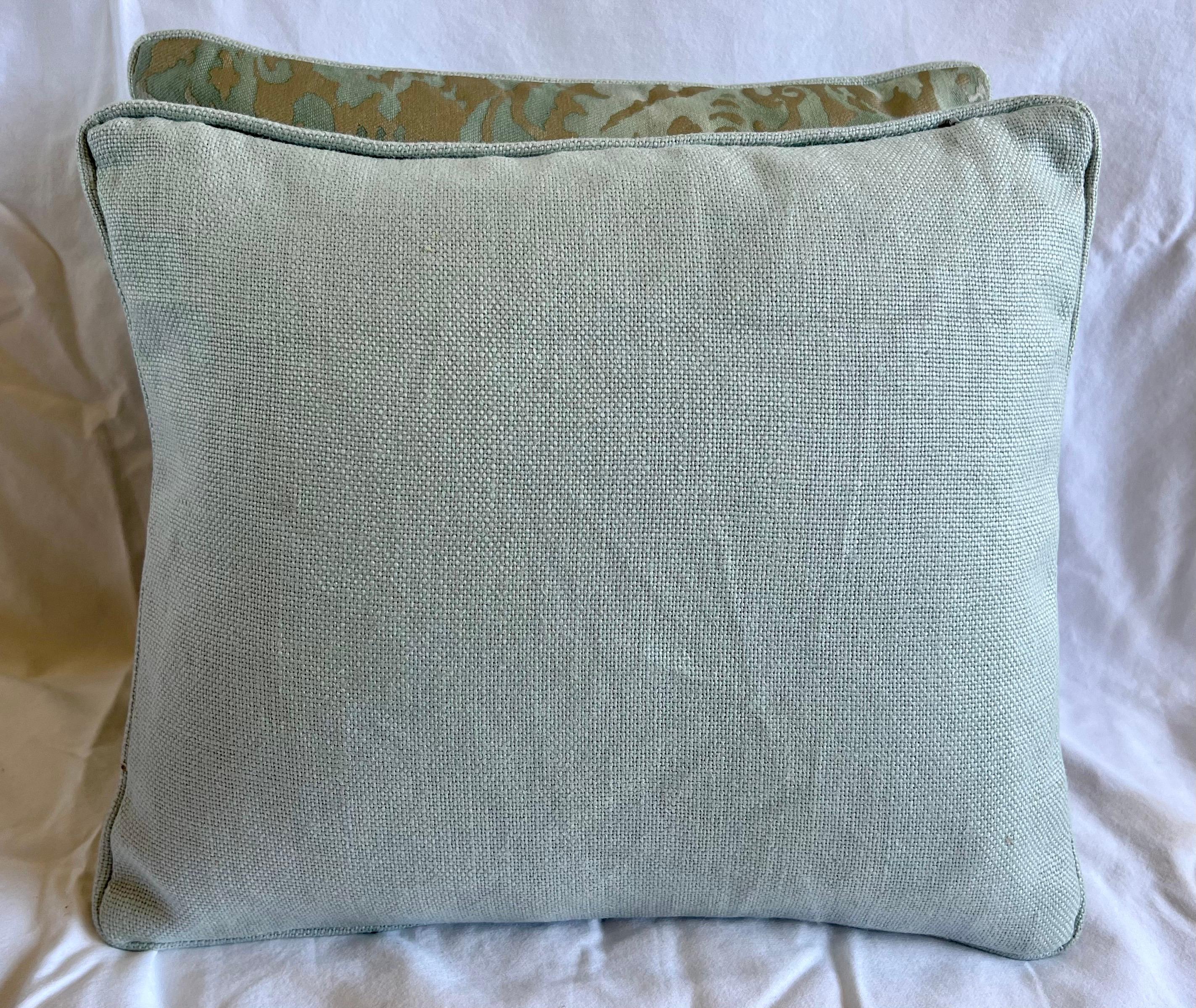 20th Century Pair of Petite Fortuny Pillows